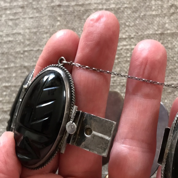 Tribal Face vintage bracelet plus Free earrings - Picture 6 of 16